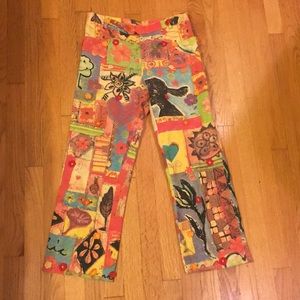 Moschino printed pants